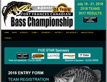 Tablet Screenshot of canadianbass.com